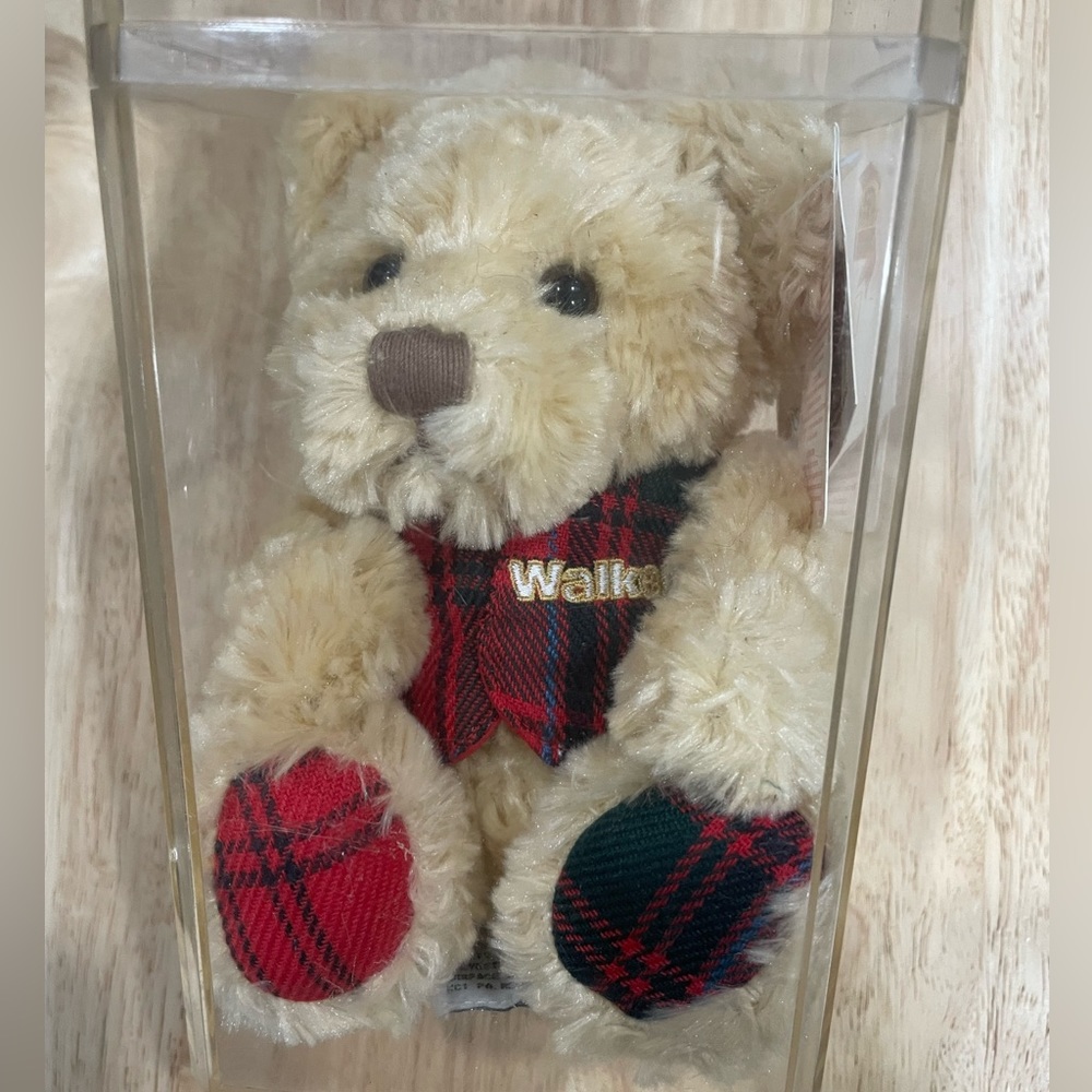 Walker Stuffed Bear 1990s Rare